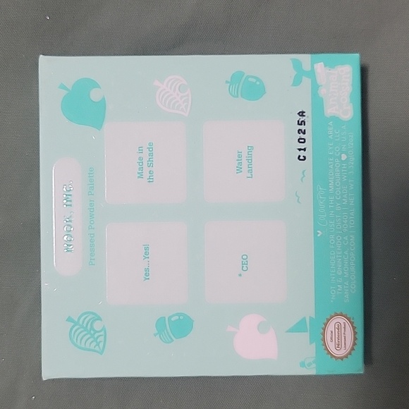 Colourpop animal crossing Nook, Inc. Eyeshadow quad - Picture 3 of 3